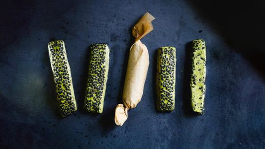 Encha Matcha Black Sesame Nougat Chews