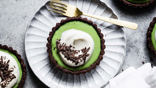 Encha Matcha Chocolate Cream Tart