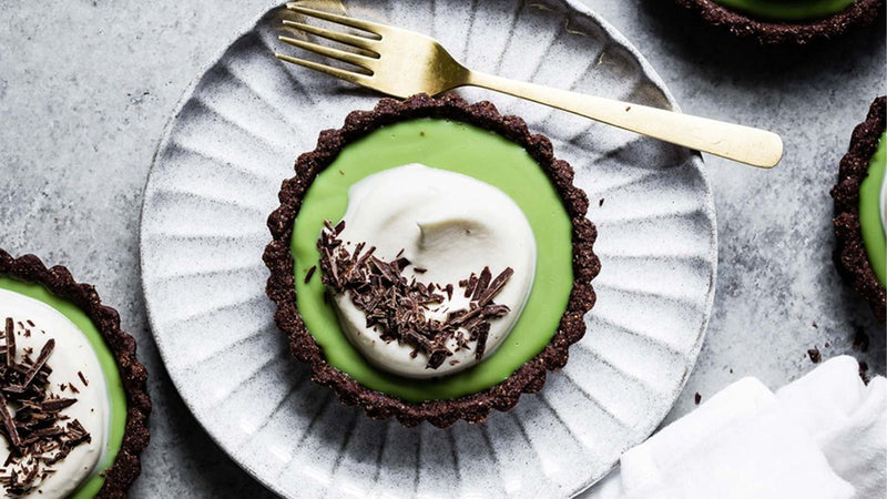 Encha Matcha Chocolate Cream Tart