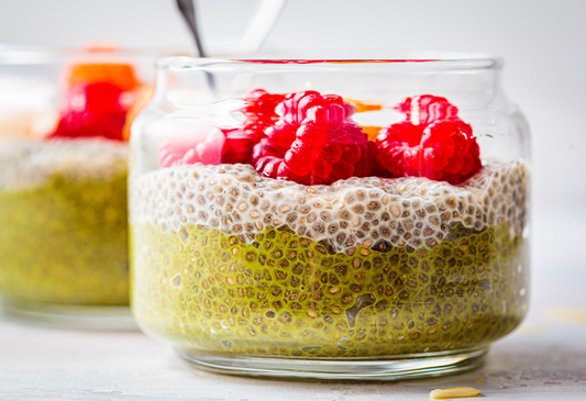 Encha Matcha Chia Pudding