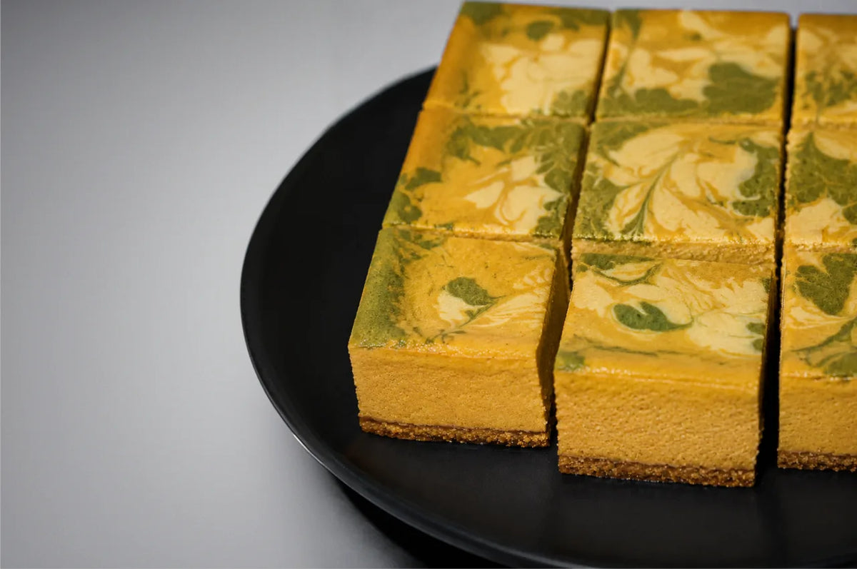 Matcha Pumpkin Spice Cheesecake Bars: The Fall Bake Worth Preheating For