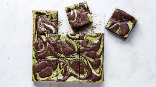 Encha Matcha Cheesecake Brownies