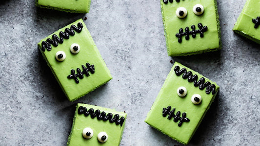 Encha Matcha Gluten Free Cheesecake Frankensteins