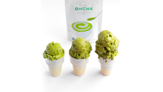 Encha Matcha Mint Chip Ice Cream