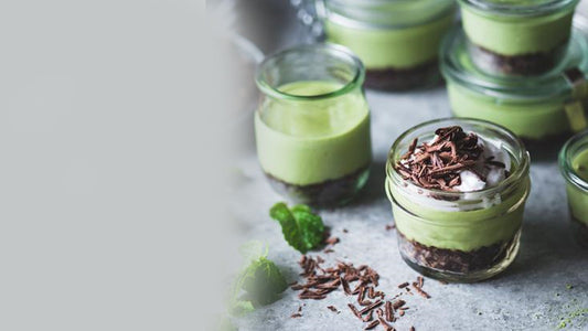 Encha Matcha Mint Grasshopper Pies