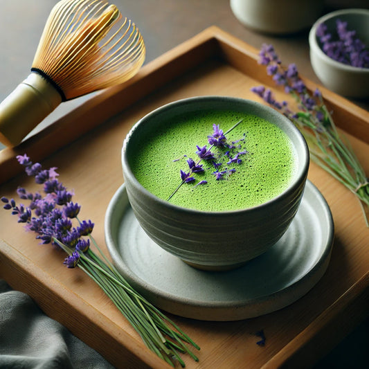 Lavender Cream Oatmilk Matcha Recipe - Encha Matcha