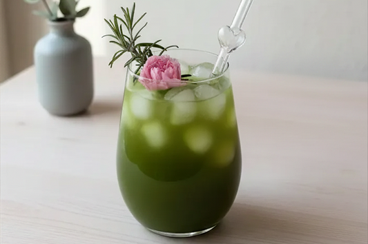 A Lavender Matcha Toast to Galentine’s