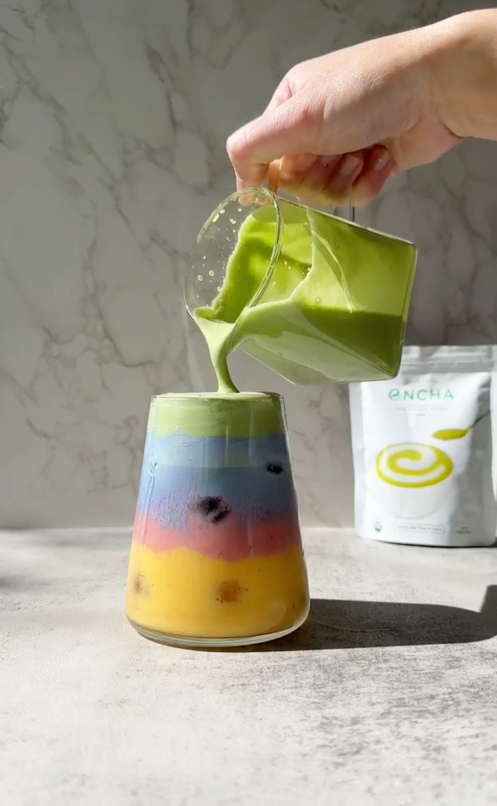 Encha Rainbow Matcha Recipe: Pride Month Matcha