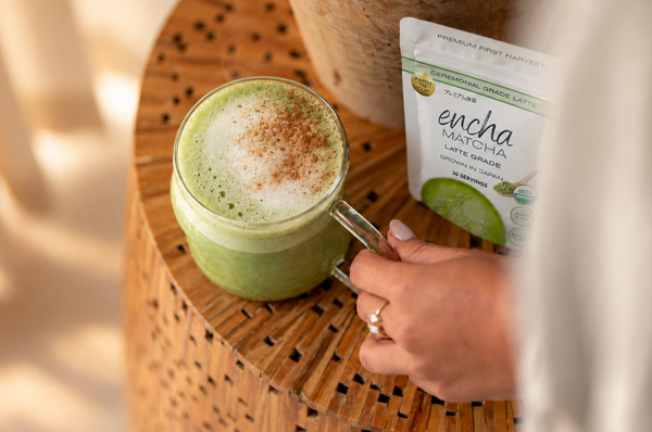 The Warm Spiced Matcha Latte We Make All Fall