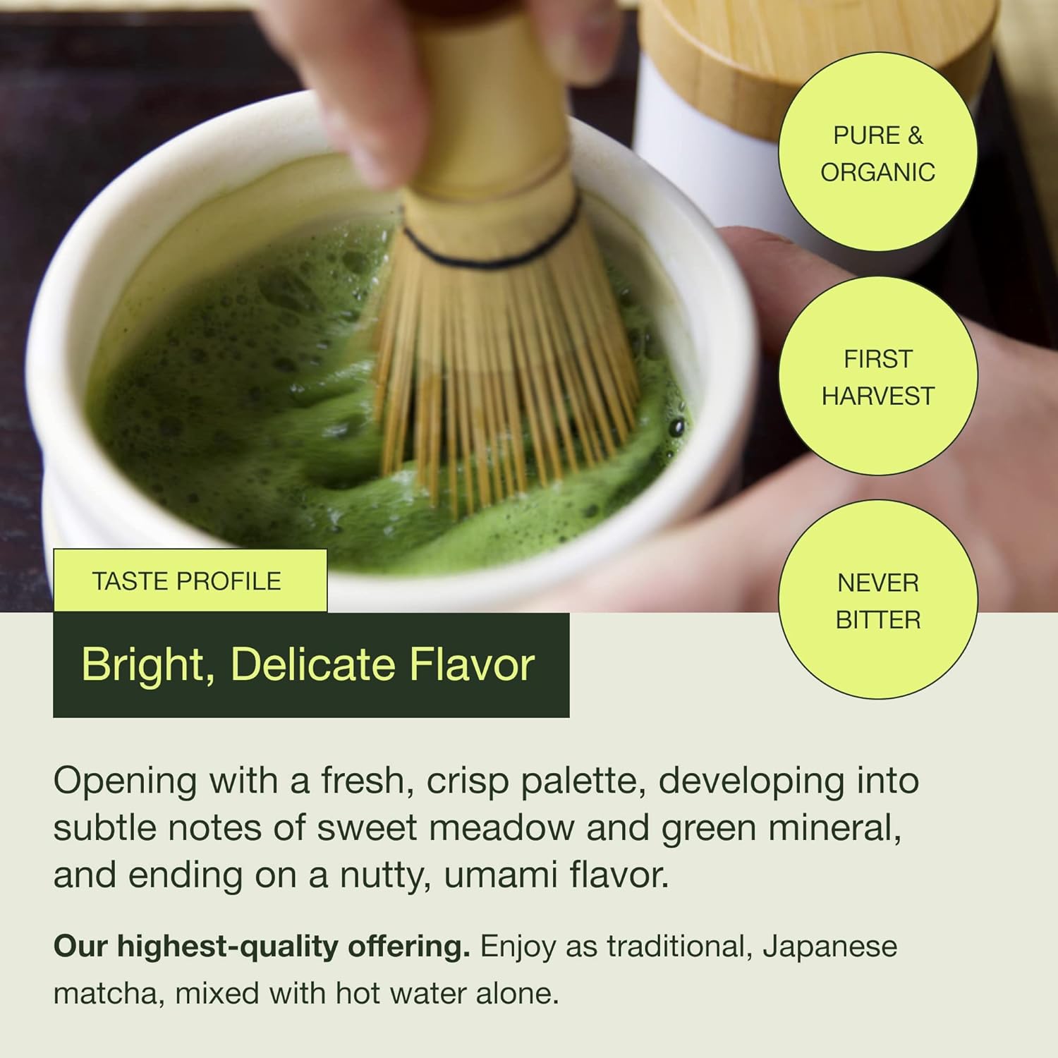 Organic Ceremonial Matcha Green Tea Powder - Encha Matcha