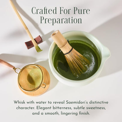 Encha Matcha Tea Saemidori Limited Edition Reserve - Ceremonial Grade Matcha Powder