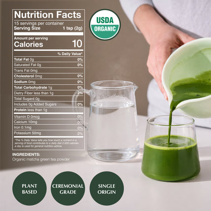 Encha Matcha Tea Okumidori Limited Edition Reserve - Ceremonial Grade Matcha Powder