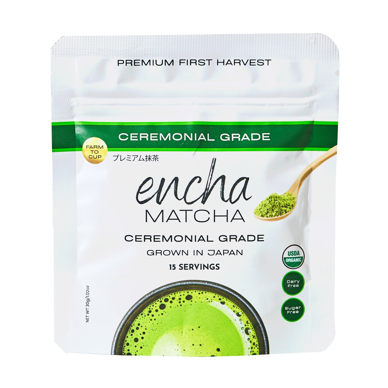 Encha Ceremonial Grade Matcha Powder