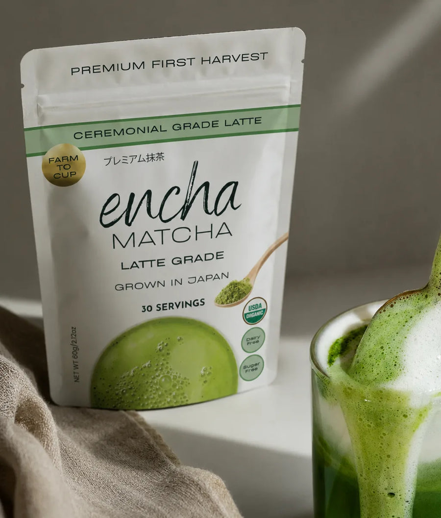 Encha Ceremonial Grade Latte Matcha Powder