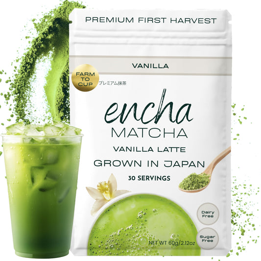 Encha Matcha Latte Powder - Vanilla Matcha