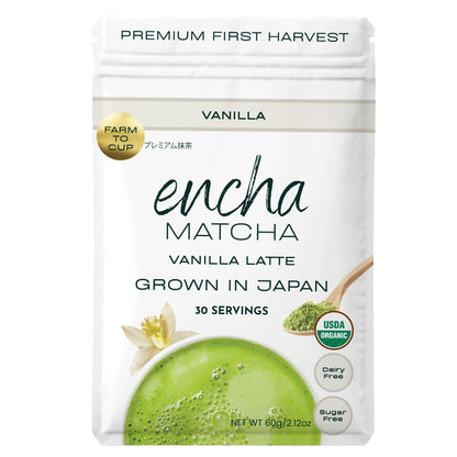 Encha Matcha Latte Powder - Vanilla Matcha