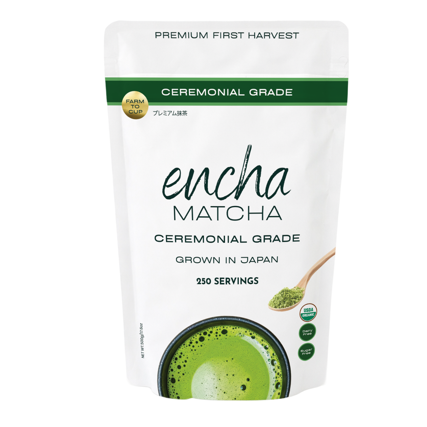 Encha Ceremonial Grade Matcha Powder