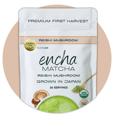 Encha Matcha Latte Powder - Reishi Mushroom